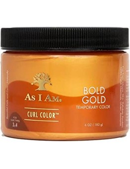 AS I AM - Curl color - zmývateľný farbiaci gél zlatý